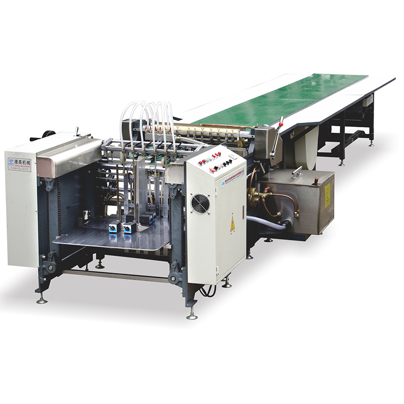 What are the maintenance precautions for the gluer?