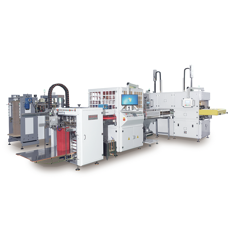 Automatic box making machinery in the book case in the poor edge wrapping reason analysis